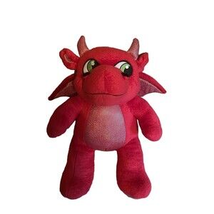 Build-A-Bear Magic Quest Red Dragon‎ Ellie 15" Plush Great Wolf Lodge Exclusive